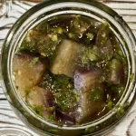 تصویر ترشی بادمجان مخصوص