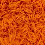 تصویر هویج خلالی ریز (رنده)