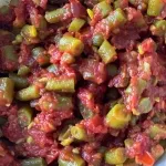 تصویر لوبیا آب گوجه ای (تازه)