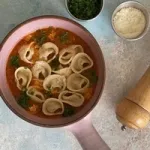 تصویر تورتلینی چهار پنیر