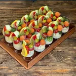 تصویر سینی شات سبزیجات