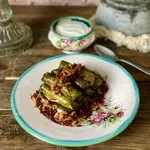 تصویر دلمه برگ مو پخته (ملس)