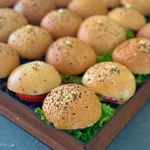 تصویر  سینی  مینی برگر 