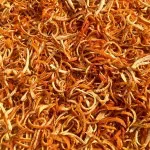 خلال پوست پرتقال خشک