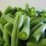 تصویر لوبیا سبز خرد شده مخصوص خوراک