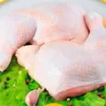 ران مرغ با پوست