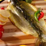 تصویر ماهی قزل آلا کبابی