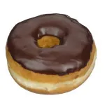 دونات کوچک شکلاتی