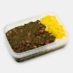 تصویر چلو خورش قورمه سبزی (خیریه)