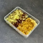 عدس پلو با مرغ