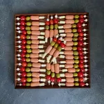 سینی سوسیس چوبی 