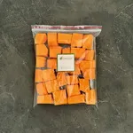 کدو حلوایی خرد شده (تازه)