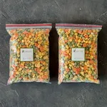 مخلوط هویج، نخود فرنگی و ذرت